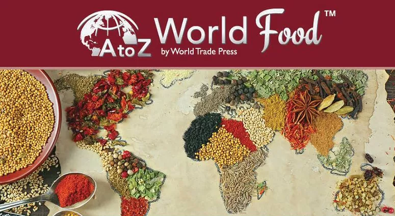 a to z world food database