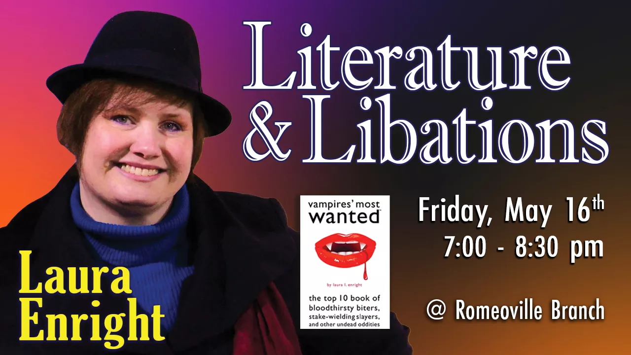 Literature &amp; Libations: Laura Enright